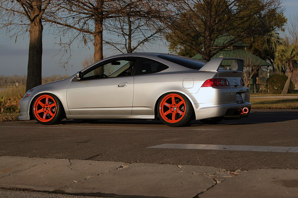 photo 6 Acura RSX custom wheels Volk Racing Te 37 18x9.5, ET +22, tire size 235/35 R18. 18x10.5 ET+22 235/40 R18