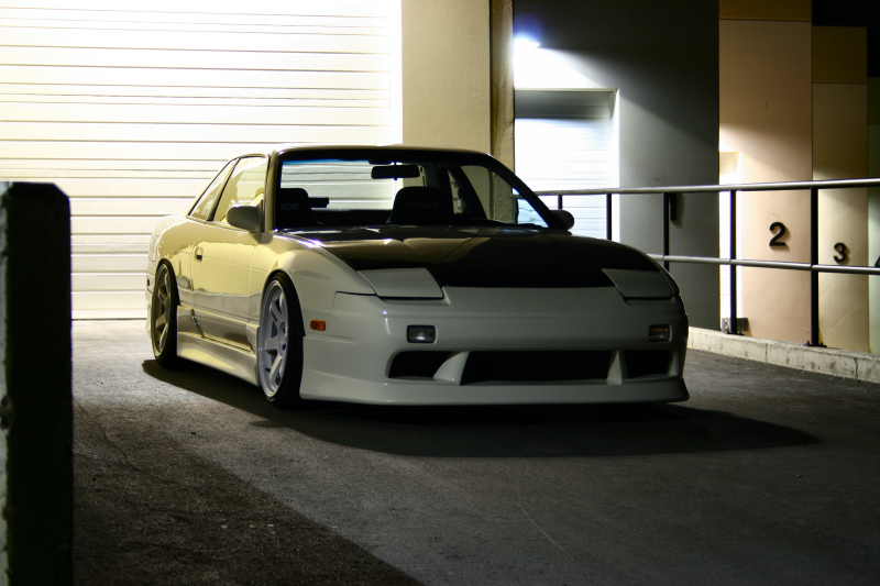 photo 6 Nissan S13 custom wheels Rays Engineering Volk Racing TE37 18x9.5, ET +9, tire size 225/35 R18. x ET 225/40 R