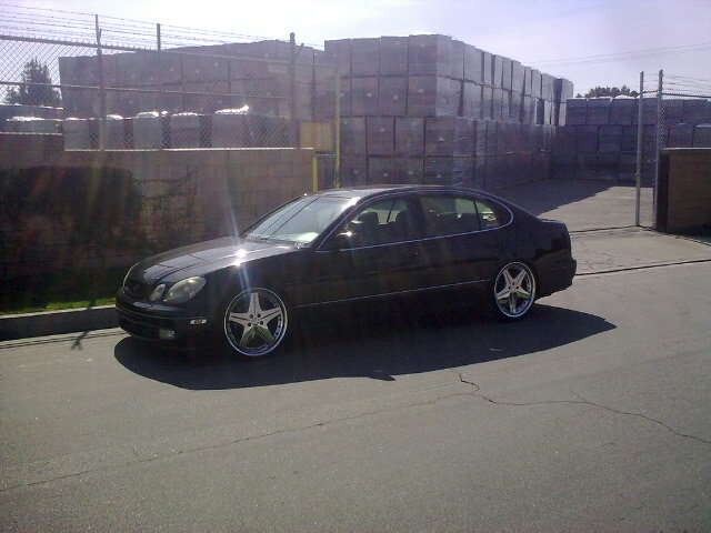 photo 3 Lexus GS 400 custom wheels Work Euroline SL 20x8.5, ET +20, tire size 225/30 R20. 20x9.5 ET+20 245/35 R20