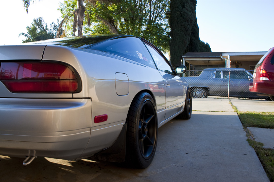 photo 4 Nissan S13 custom wheels Work Ryver 17x8.0, ET +10, tire size 235/40 R17. 17x9.0 ET+13 255/40 R17