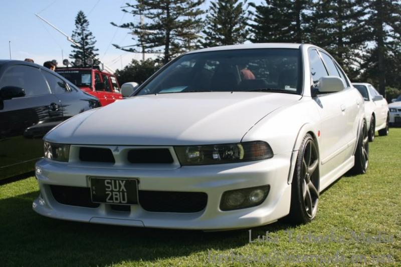 photo 1 Mitsubishi Galant custom wheels Nissan Skyline R34 GTR 18x9.0, ET +30, tire size 225/40 R18. x ET 235/40 R