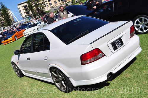 photo 2 Mitsubishi Galant custom wheels Nissan Skyline R34 GTR 18x9.0, ET +30, tire size 225/40 R18. x ET 235/40 R