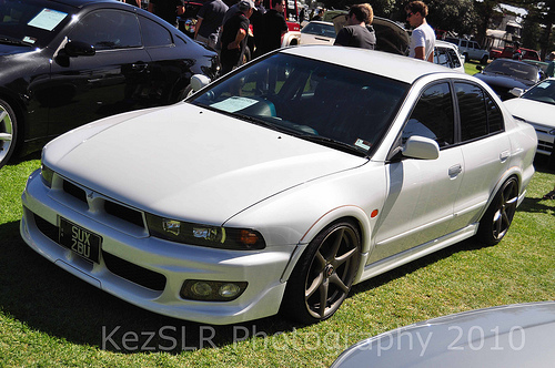 photo 3 Mitsubishi Galant custom wheels Nissan Skyline R34 GTR 18x9.0, ET +30, tire size 225/40 R18. x ET 235/40 R