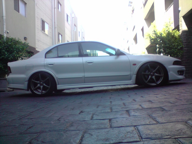 photo 4 Mitsubishi Galant custom wheels Nissan Skyline R34 GTR 18x9.0, ET +30, tire size 225/40 R18. x ET 235/40 R