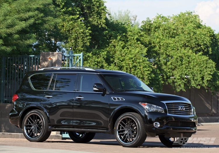 photo 1 Infiniti QX56 custom wheels Giovanna Yerevan 24x, ET , tire size X R24. x ET 