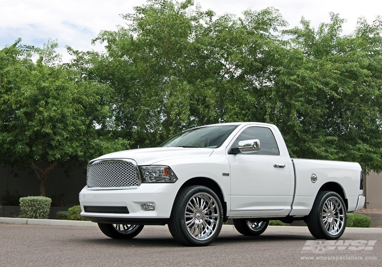 photo 1 RAM 1500 custom wheels Duior DF-312 24x, ET , tire size X R24. x ET 