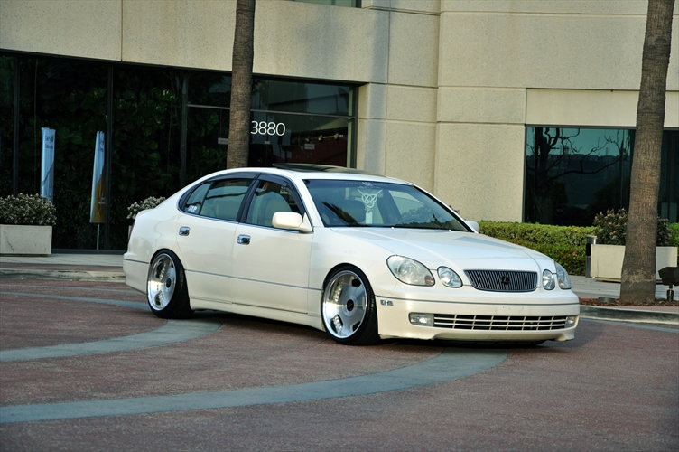 photo 2 Lexus GS 400 custom wheels Work Euroline DH 18x9.0, ET +20, tire size 215/35 R18. 18x10.0 ET+25 235/40 R18