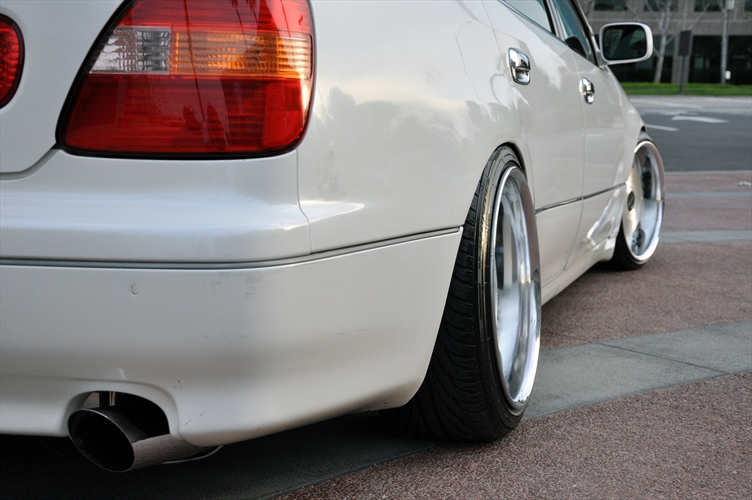 photo 6 Lexus GS 400 custom wheels Work Euroline DH 18x9.0, ET +20, tire size 215/35 R18. 18x10.0 ET+25 235/40 R18