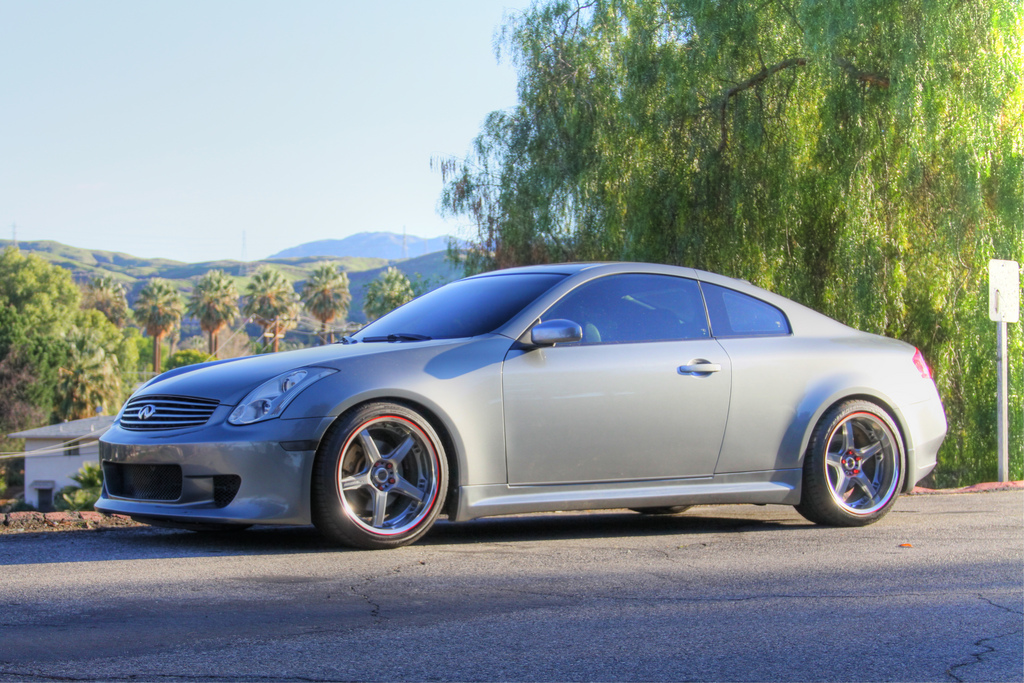 photo 1 Infiniti G35 custom wheels Volk Racing GTS 19x9.5, ET +17, tire size 245/40 R19. 19x10.5 ET+18 275/35 R19