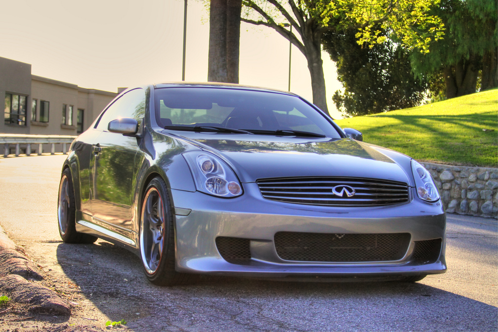 photo 2 Infiniti G35 custom wheels Volk Racing GTS 19x9.5, ET +17, tire size 245/40 R19. 19x10.5 ET+18 275/35 R19