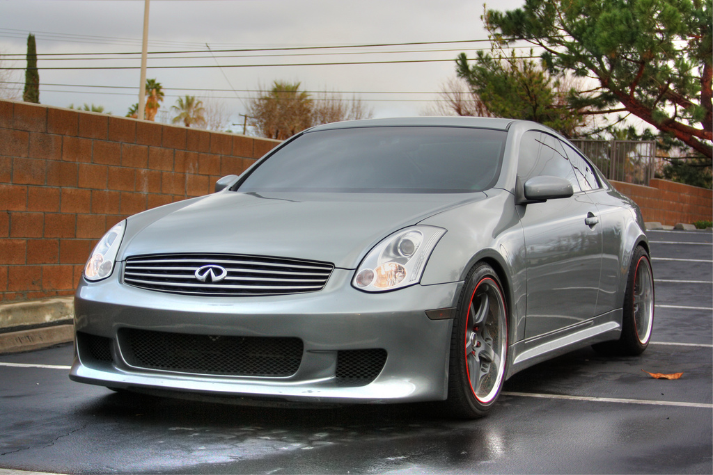 photo 4 Infiniti G35 custom wheels Volk Racing GTS 19x9.5, ET +17, tire size 245/40 R19. 19x10.5 ET+18 275/35 R19