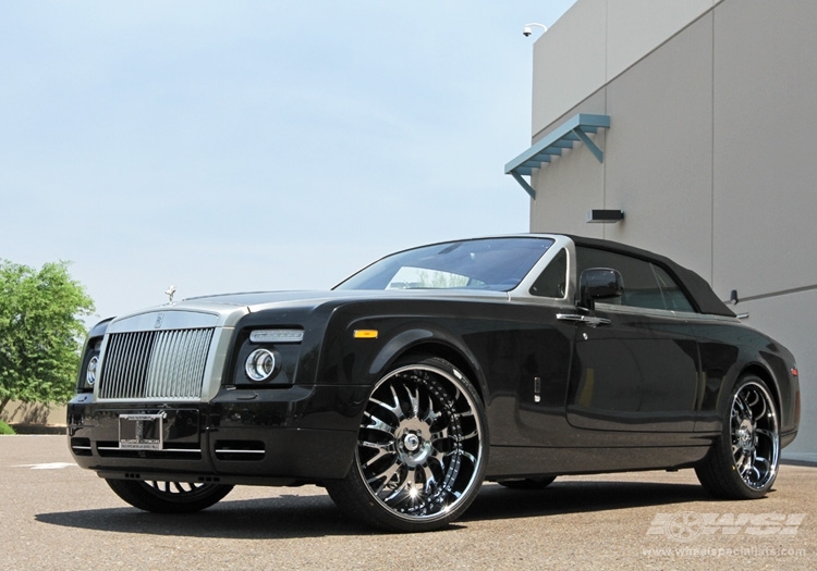 photo 1 Rolls-Royce Phantom Drophead Coupe custom wheels Asanti AF 417 26x, ET , tire size X R26. x ET
