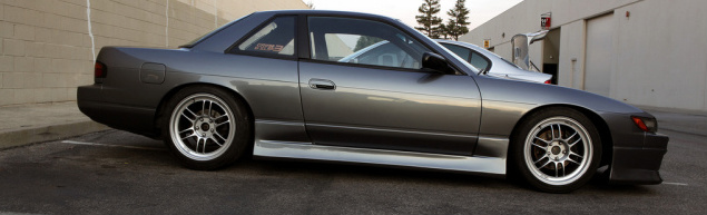 photo 1 Nissan S13 custom wheels Enkei RPF1 17x8.0, ET +35, tire size 235/40 R17. 17x9.5 ET+38 255/40 R17