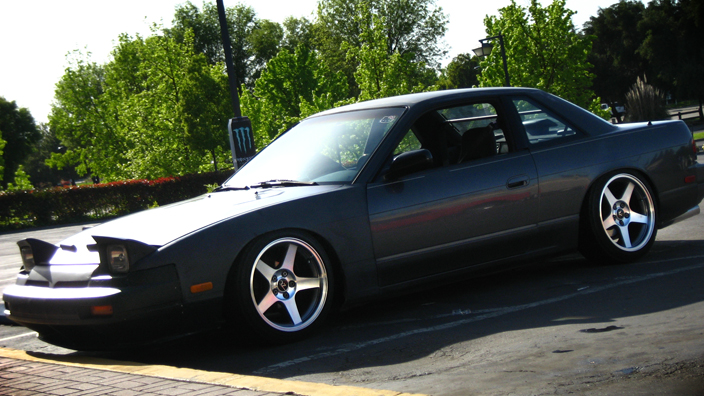 photo 1 Nissan S13 custom wheels 17x9.0, ET +10, tire size 215/45 R17. 17x9.0 ET0