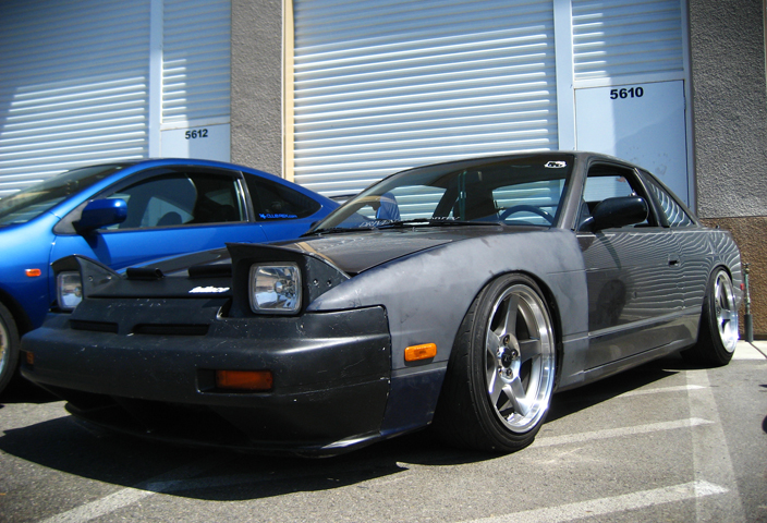 photo 2 Nissan S13 custom wheels 17x9.0, ET +10, tire size 215/45 R17. 17x9.0 ET0