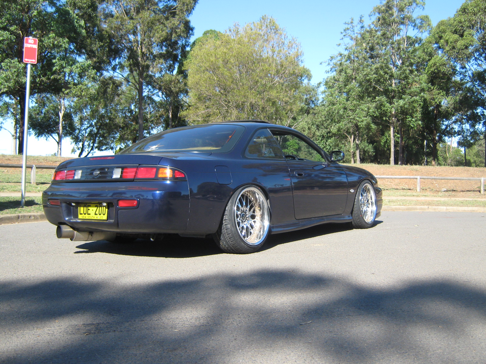 photo 4 Nissan S14 custom wheels Work Rezax 18x9.0, ET +9, tire size 225/40 R18. 18x10.0 ET+7