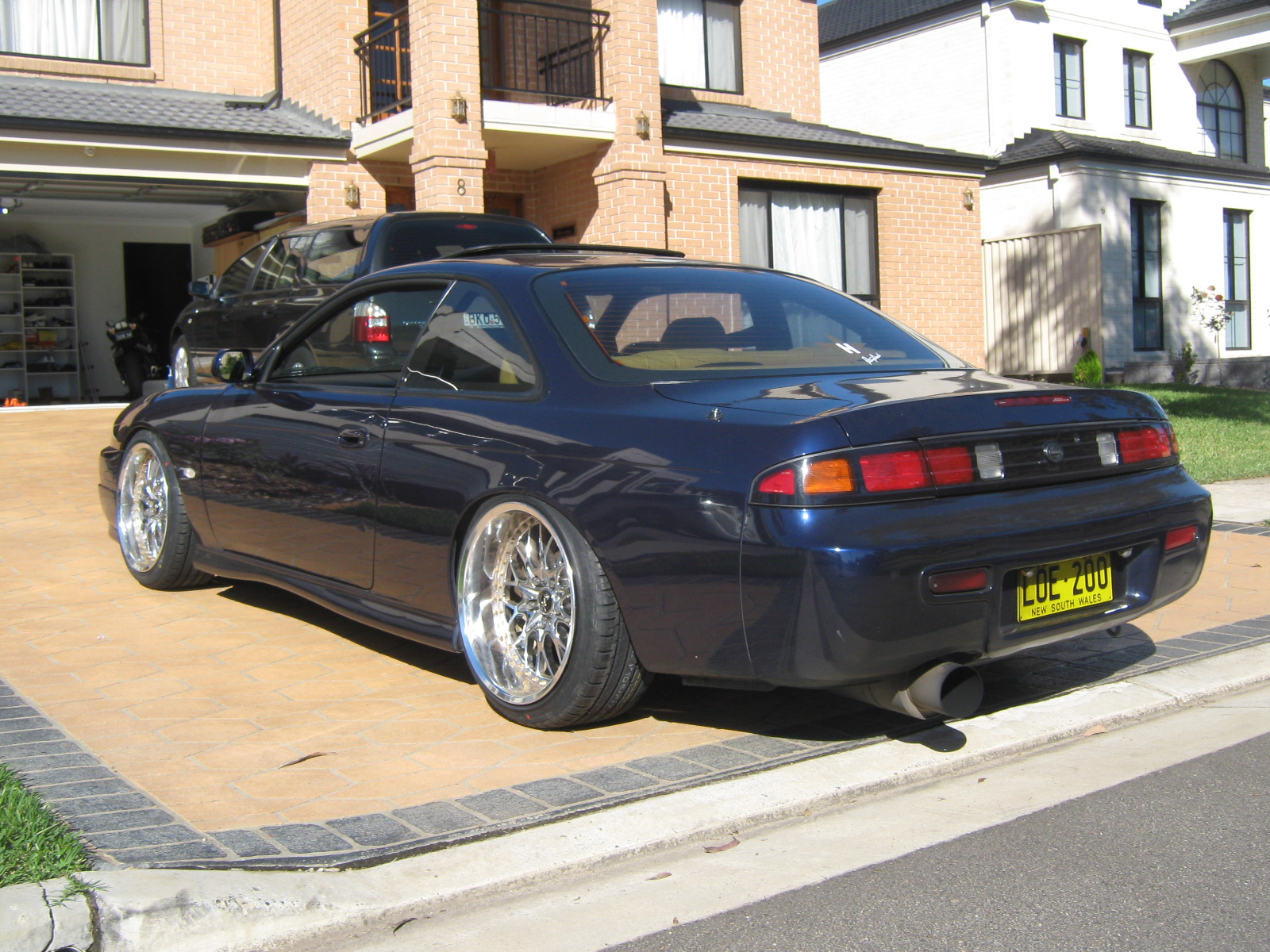 photo 7 Nissan S14 custom wheels Work Rezax 18x9.0, ET +9, tire size 225/40 R18. 18x10.0 ET+7
