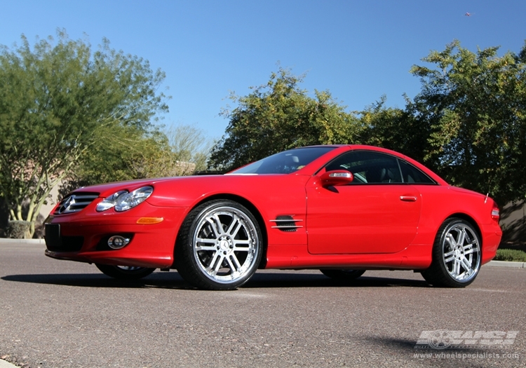 photo 1 Mercedes-Benz SL-Class custom wheels Vossen VVS-077 20x, ET , tire size X R20. x ET 