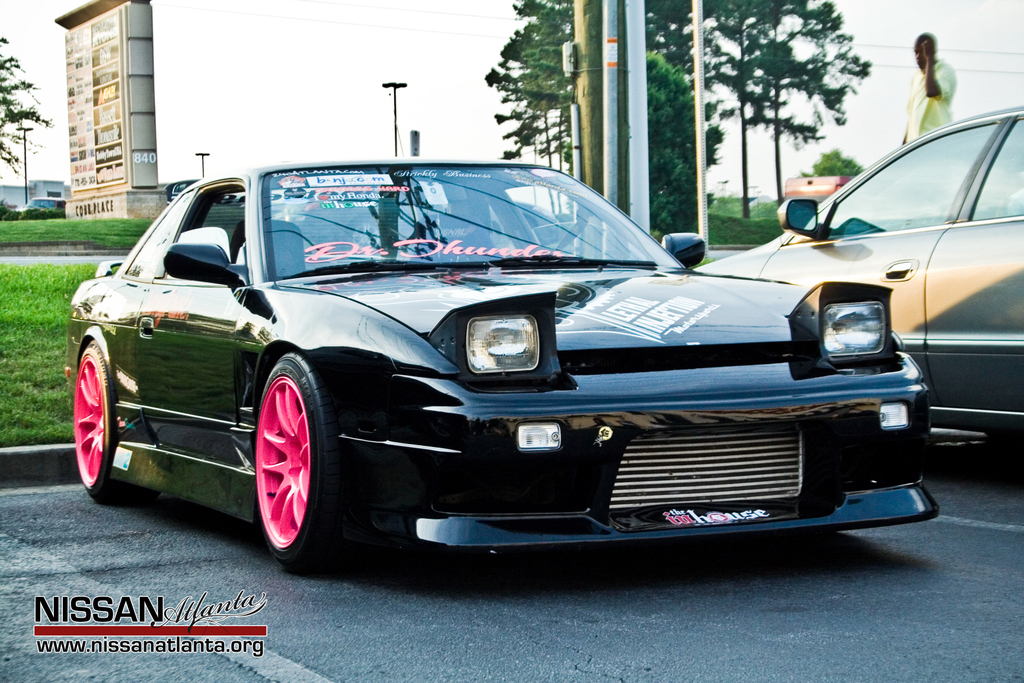 photo 1 Nissan S13 custom wheels Work CR Kai 17x9.0, ET +17, tire size 225/45 R17. 18x9.5 ET+7 245/40 R18