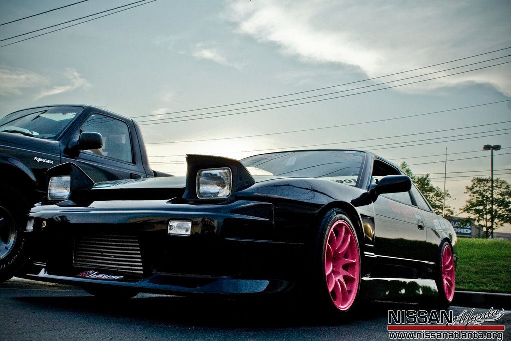 photo 2 Nissan S13 custom wheels Work CR Kai 17x9.0, ET +17, tire size 225/45 R17. 18x9.5 ET+7 245/40 R18
