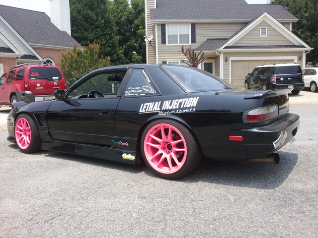 photo 3 Nissan S13 custom wheels Work CR Kai 17x9.0, ET +17, tire size 225/45 R17. 18x9.5 ET+7 245/40 R18
