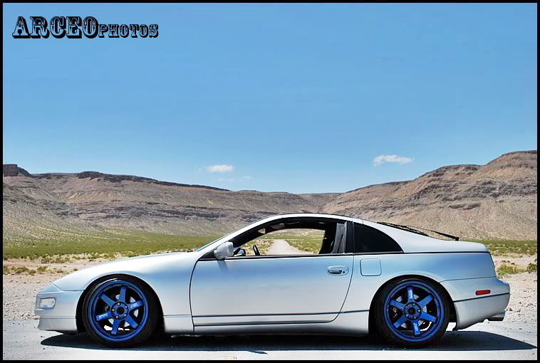 photo 1 Nissan 300ZX 2-seat custom wheels Volk TE37 18x10.5, ET +15, tire size 255/35 R18. x ET 255/35 R