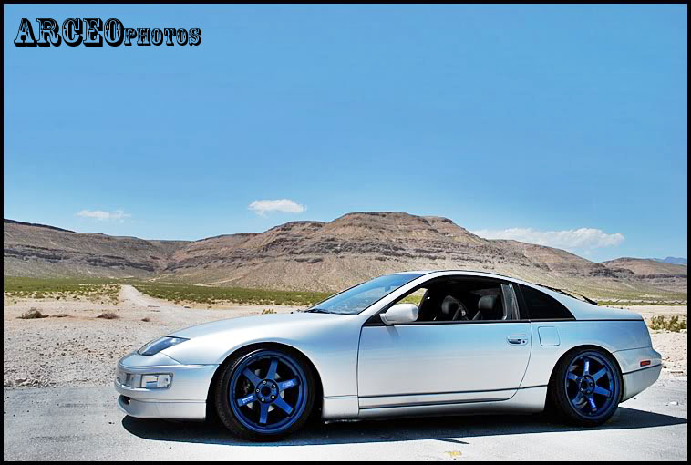 photo 3 Nissan 300ZX 2-seat custom wheels Volk TE37 18x10.5, ET +15, tire size 255/35 R18. x ET 255/35 R