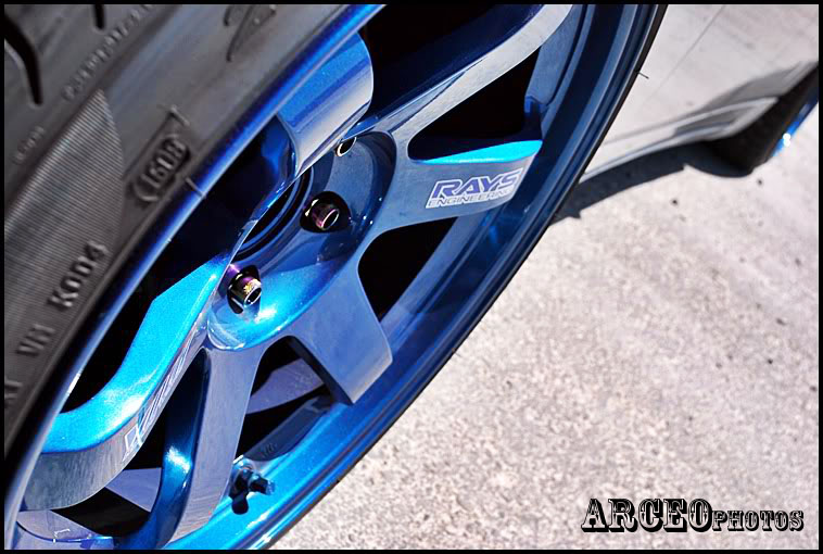photo 4 Nissan 300ZX 2-seat custom wheels Volk TE37 18x10.5, ET +15, tire size 255/35 R18. x ET 255/35 R