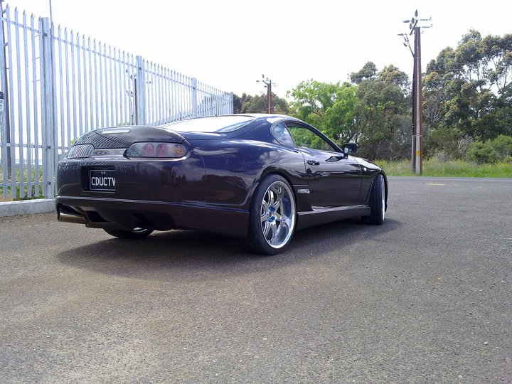 photo 2 Toyota Supra custom wheels Rays Volk GT-7 20x9.5, ET +10, tire size 245/30 R20. 20x10.5 ET+11 275/30 R20