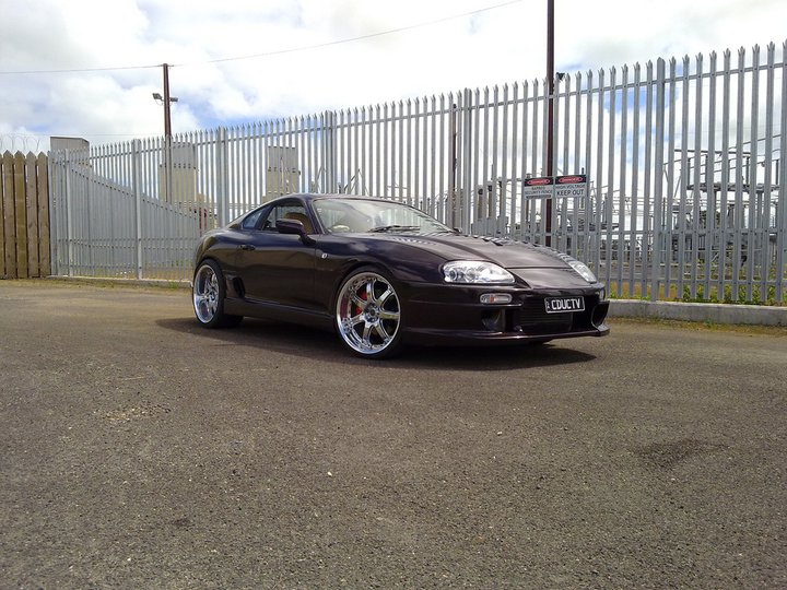 photo 3 Toyota Supra custom wheels Rays Volk GT-7 20x9.5, ET +10, tire size 245/30 R20. 20x10.5 ET+11 275/30 R20