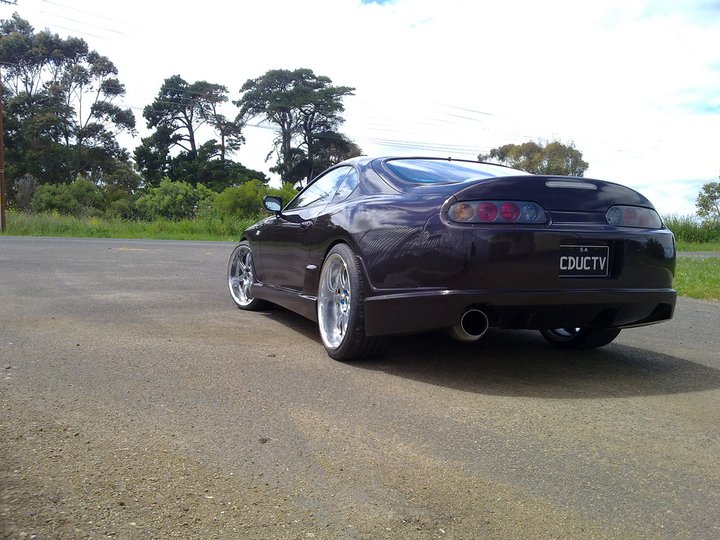 photo 4 Toyota Supra custom wheels Rays Volk GT-7 20x9.5, ET +10, tire size 245/30 R20. 20x10.5 ET+11 275/30 R20
