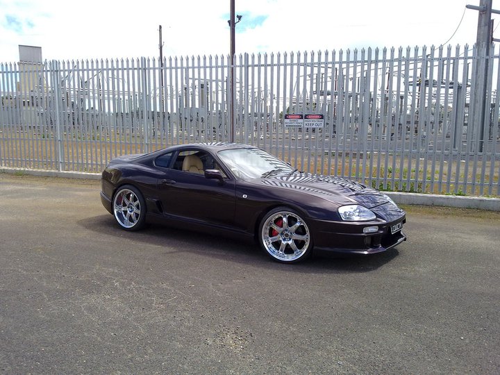 photo 5 Toyota Supra custom wheels Rays Volk GT-7 20x9.5, ET +10, tire size 245/30 R20. 20x10.5 ET+11 275/30 R20