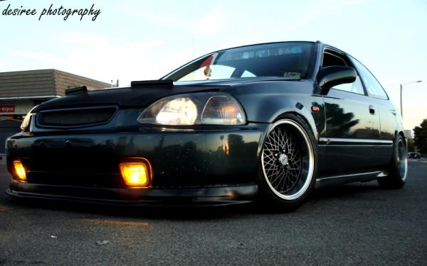 photo 1 Honda Civic custom wheels ogs meshed 15x8.0, ET +17, tire size 195/50 R15. x ET