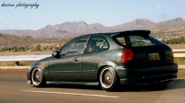 photo 3 Honda Civic custom wheels ogs meshed 15x8.0, ET +17, tire size 195/50 R15. x ET