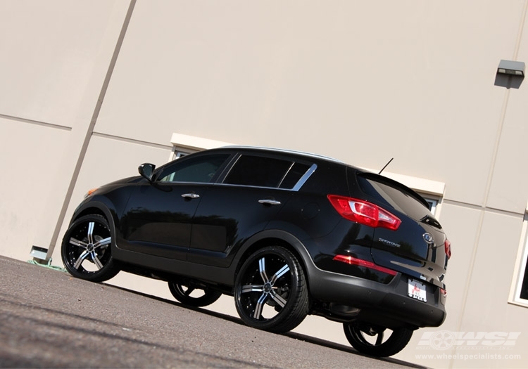 photo 1 Kia Sportage custom wheels Gianelle Cancun 22x, ET , tire size X R22. x ET