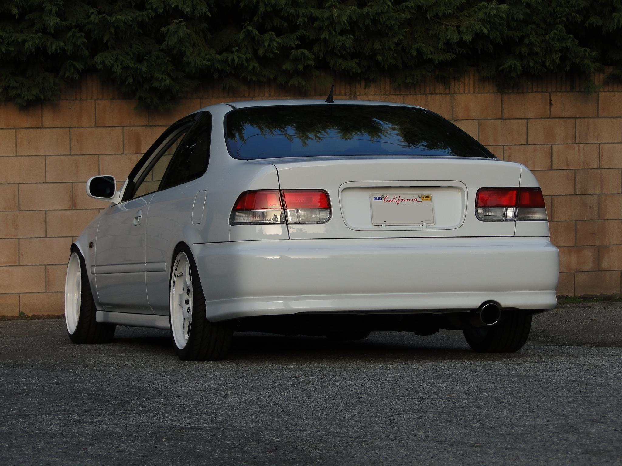 photo 2 Honda Civic custom wheels WORK RSZ-R 17x8.0, ET +15, tire size 205/40 R17. 17x7.0 ET+25 195/40 R17