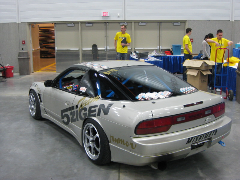 photo 1 Nissan S13 custom wheels 5zigen GN+ 17x9.5, ET +2, tire size 235/40 R17. x ET 225/45 R