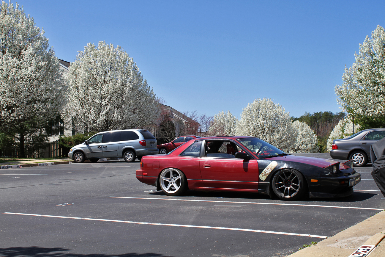 photo 4 Nissan S13 custom wheels Work Emotion CR Kai 18x9.5, ET +7, tire size 225/40 R18. 18x10.0 ET+12