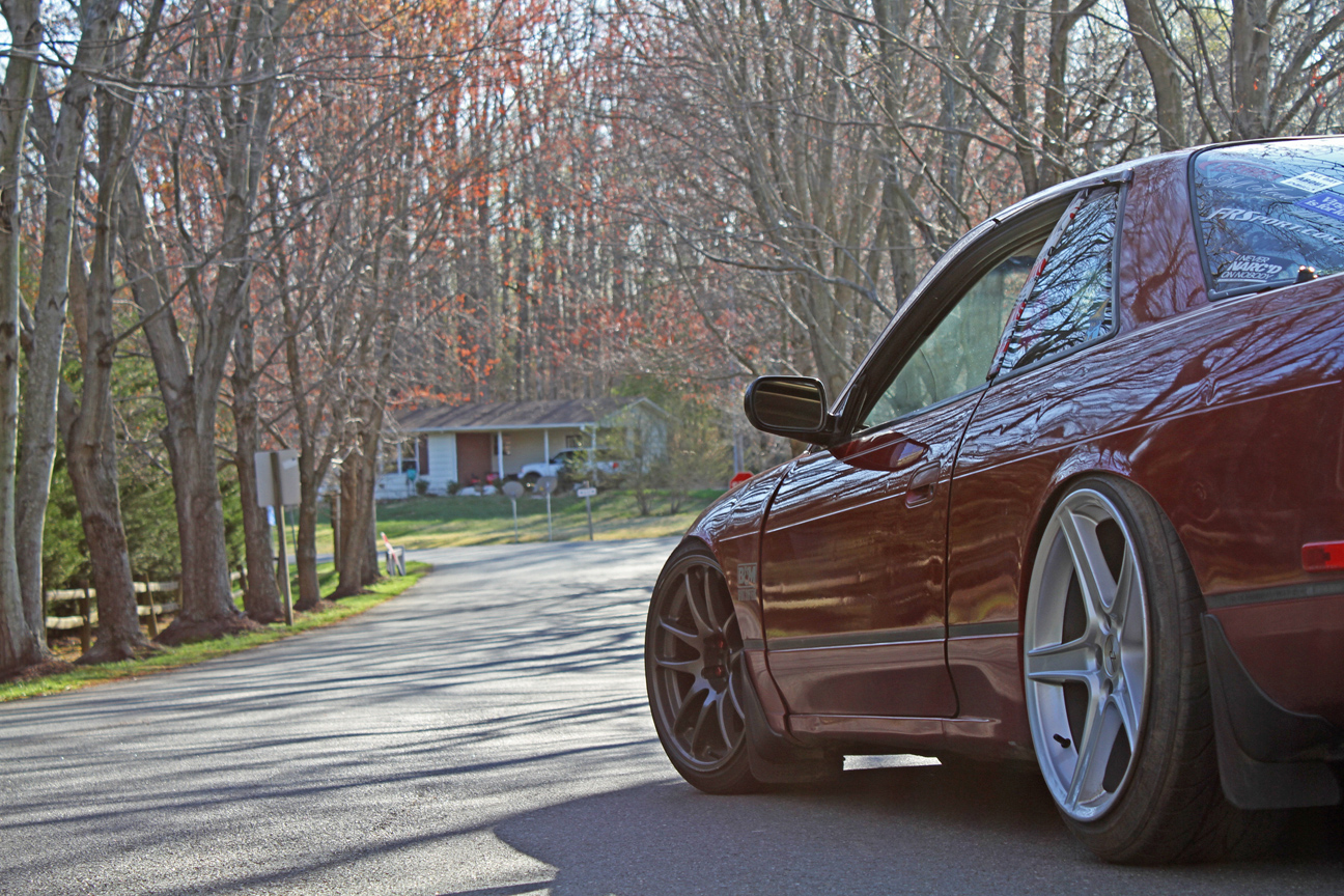 photo 5 Nissan S13 custom wheels Work Emotion CR Kai 18x9.5, ET +7, tire size 225/40 R18. 18x10.0 ET+12