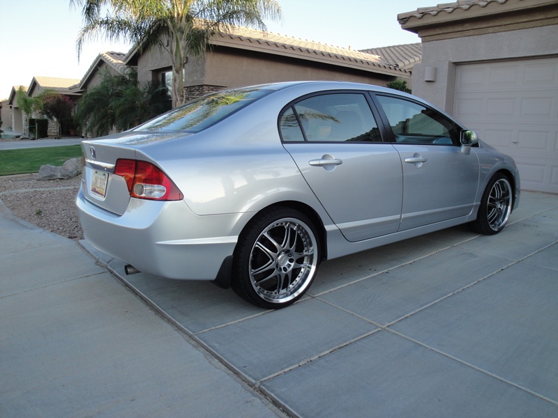 photo 2 Honda Civic custom wheels Axis Matrix 19x8.0, ET +35, tire size 215/35 R19. x ET 