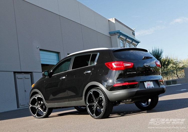 photo 2 Kia Sportage custom wheels Giovanna Dalar-5V 22x, ET , tire size X R22. x ET