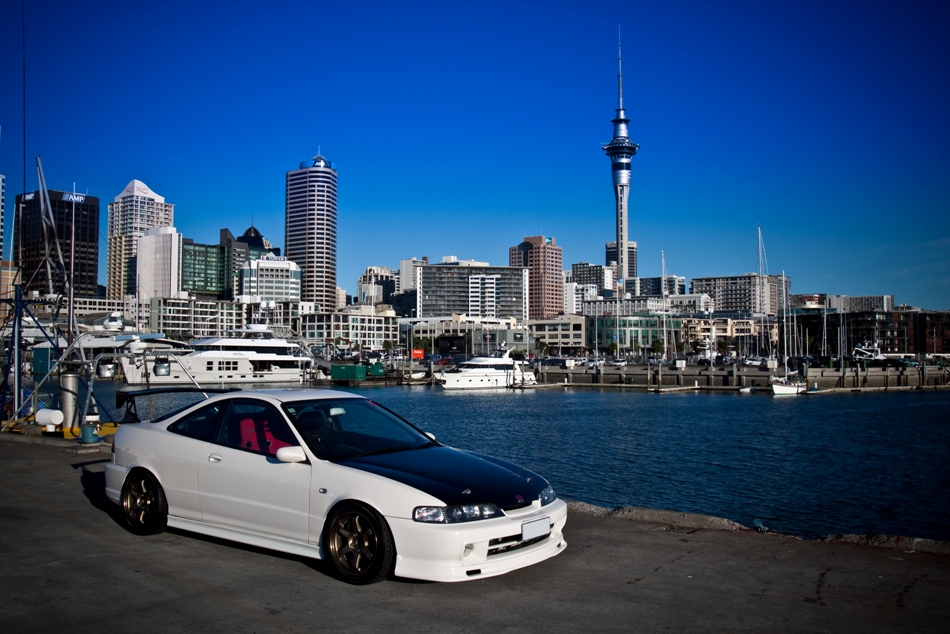 photo 1 Acura Integra custom wheels Volk Racing TE37 16x8.0, ET +15, tire size 215/45 R16. x ET 