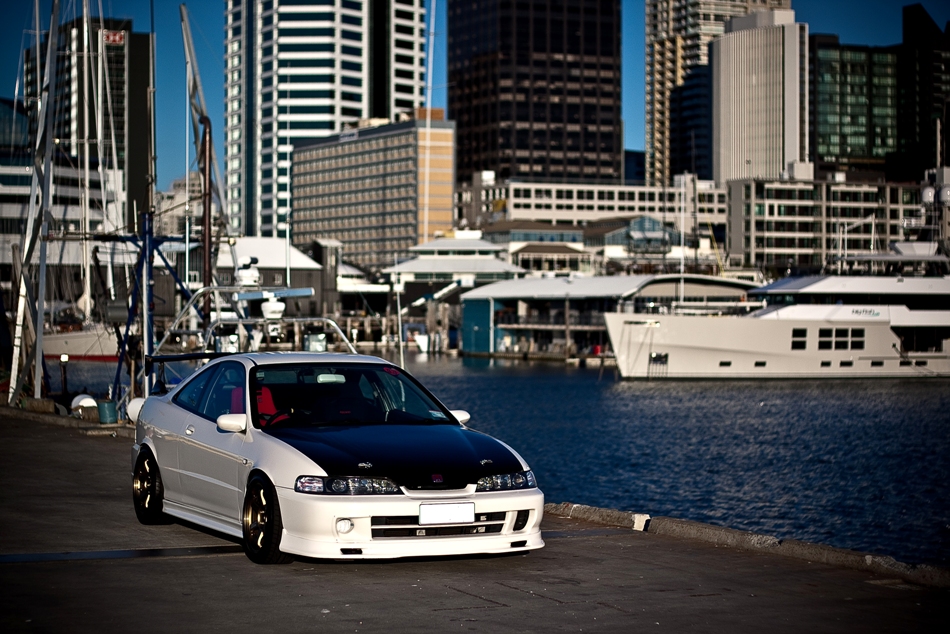 photo 5 Acura Integra custom wheels Volk Racing TE37 16x8.0, ET +15, tire size 215/45 R16. x ET 