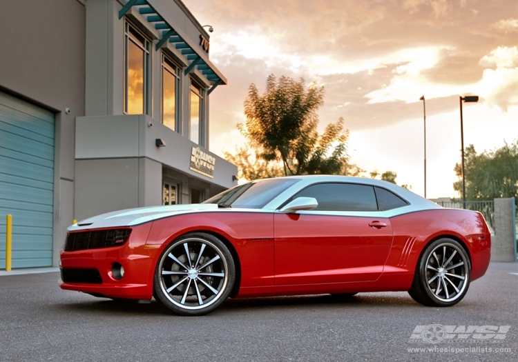 photo 1 Chevrolet Camaro custom wheels Vossen CV1 22x, ET , tire size X R22. x ET