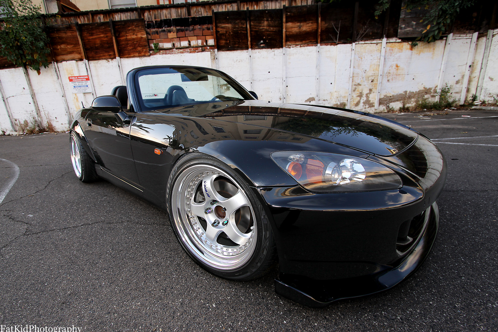 photo 1 Honda S2000 custom wheels Work Meister S1 3pc 18x9.5, ET +37, tire size 245/40 R18. 18x10.5 ET+24 265/35 R18