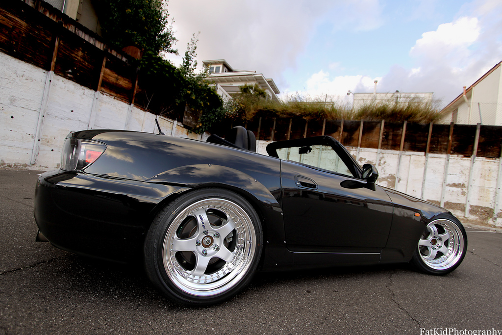 photo 4 Honda S2000 custom wheels Work Meister S1 3pc 18x9.5, ET +37, tire size 245/40 R18. 18x10.5 ET+24 265/35 R18