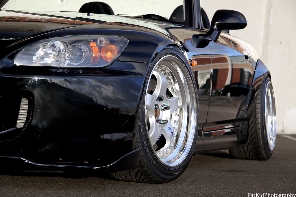 photo 7 Honda S2000 custom wheels Work Meister S1 3pc 18x9.5, ET +37, tire size 245/40 R18. 18x10.5 ET+24 265/35 R18