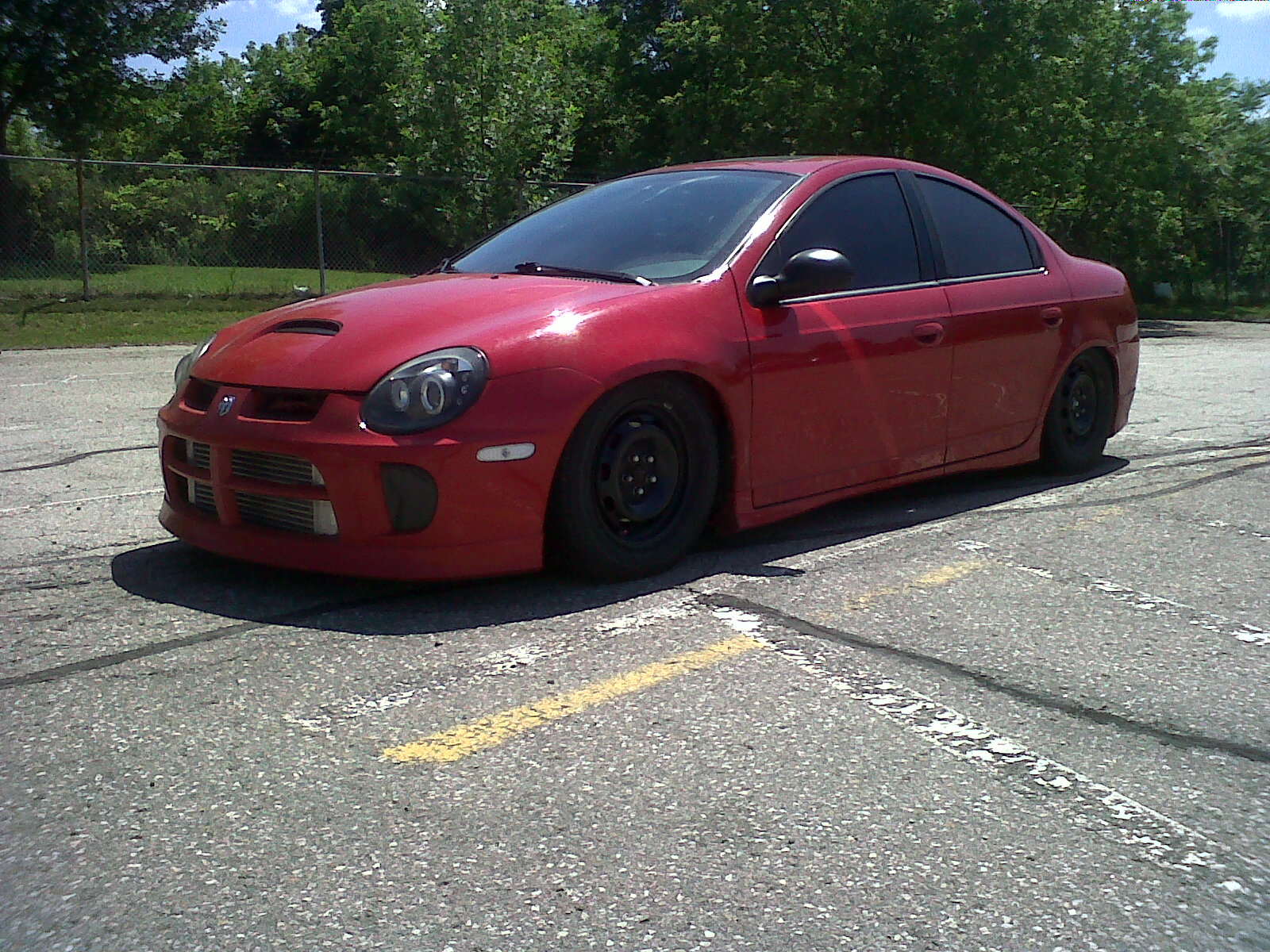 photo 2 Dodge Neon custom wheels Dodge Steelieslol 15x6.0, ET +35, tire size 195/65 R15. 17x8.0 ET+11 205/40 R17