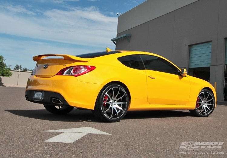 photo 2 Hyundai Genesis Coupe custom wheels Axis Zero 20x, ET , tire size X R20. x ET 